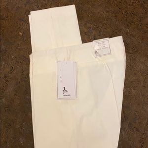 Cream Medium skinny stretch pants
